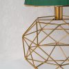 lampshade 07 1 | آباژور رومیزی فلزی مدل کارن رنگ طلایی