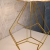 Table lamp 04 min | آباژور رومیزی فلزی مدل آرمیس رنگ طلایی