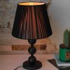 Table lamp 03 | آباژور رومیزی فلزی مدل تینا رنگ مشکی
