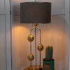 lampshade u 03 min | آباژور رومیزی فلزی مدل رایکا رنگ طلایی