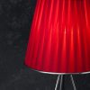 lampshade 03 | آباژور رومیزی فلزی مدل روشنا رنگ سیلور