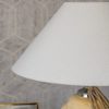 Table lamp 05 min | آباژور رومیزی پتینه مدل آیکاد رنگ سفید کرم