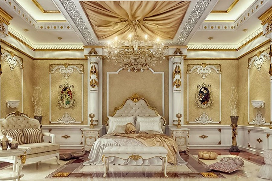 دکوراسیون اتاق خواب نئوکلاسیک