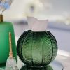 لیلیوم 02 min | گلدان شیشه ای وارداتی مدل لیلیوم رنگ سبز